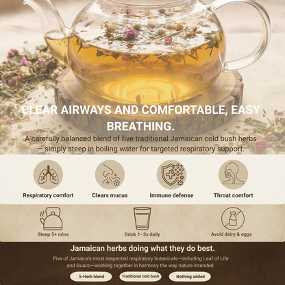 Breathe Easy Herbal Blend for Respiratory Immune Support