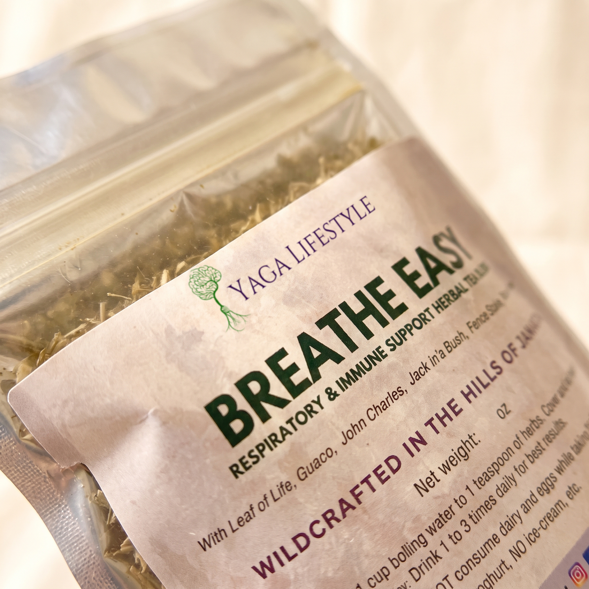 Breathe Easy Herbal Blend for Respiratory Immune Support