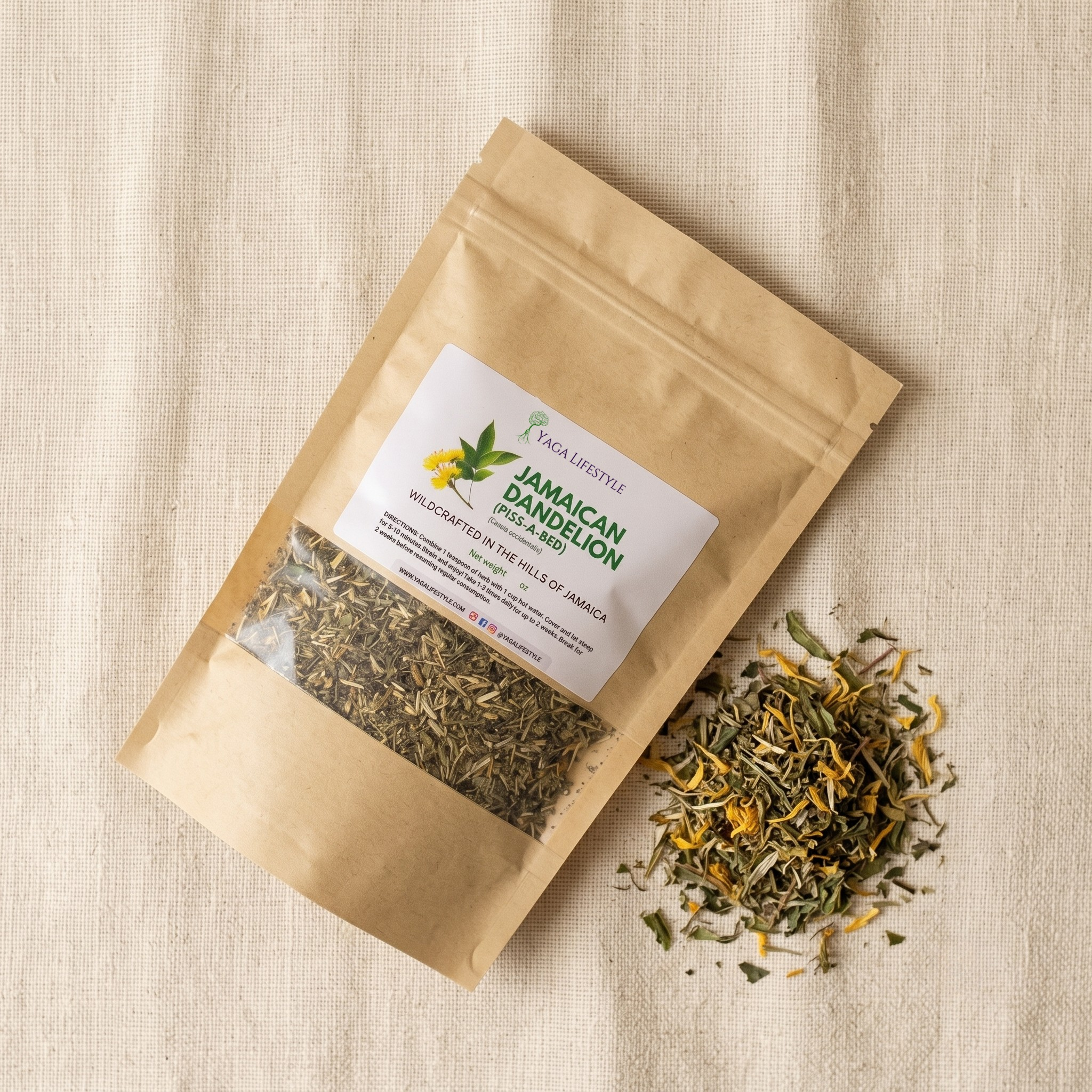 Jamaican Dandelion - Kidney Cleanse - 4 oz