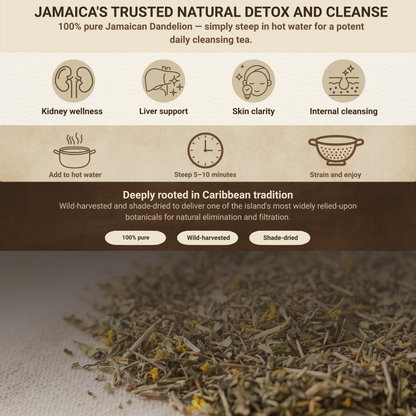 Jamaican Dandelion - Kidney Cleanse - 4 oz