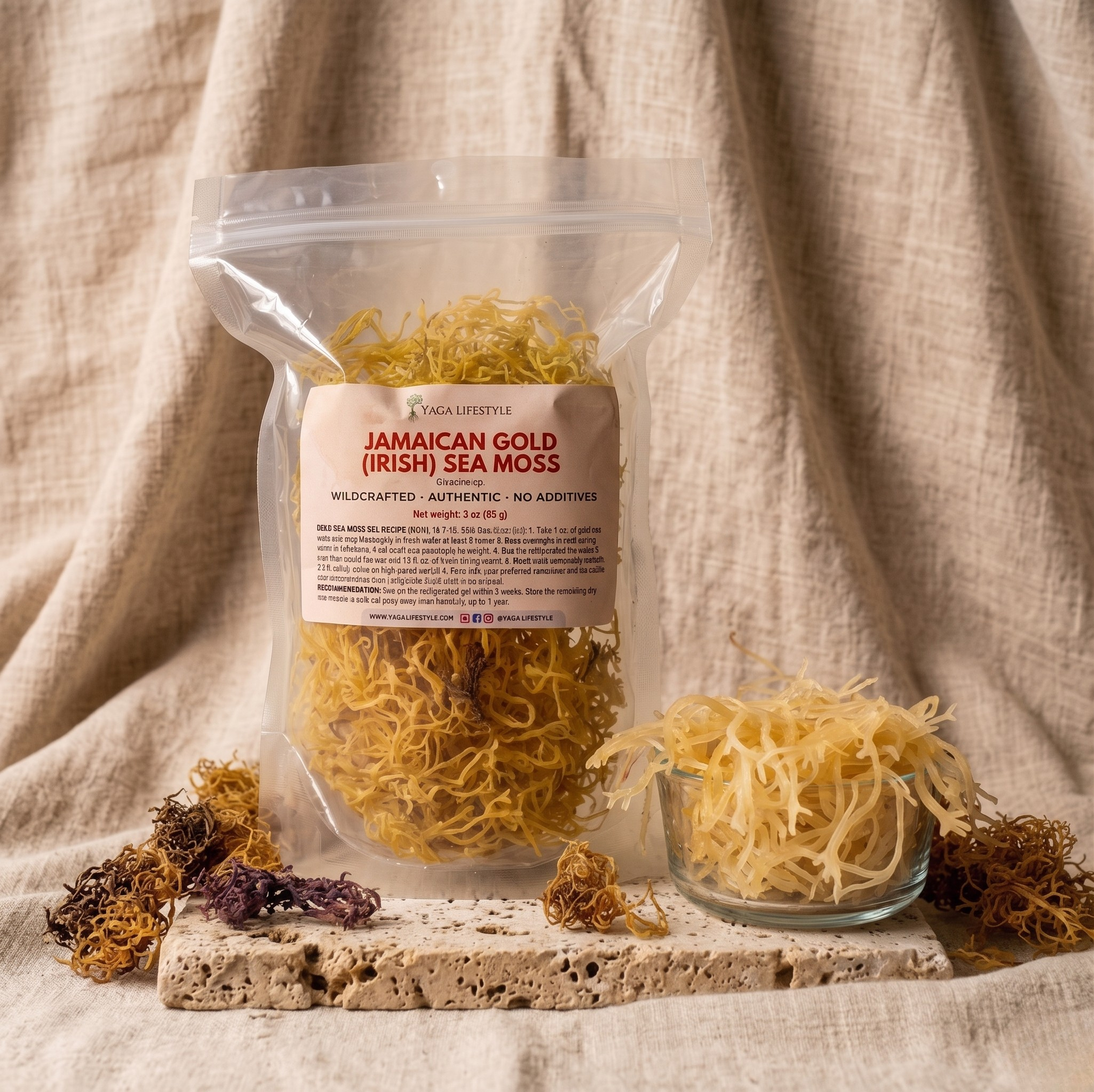 Jamaican Gold Irish Sea Moss