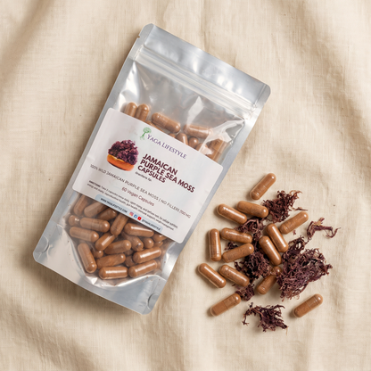 Jamaican Purple Sea Moss Capsules | 60 Vegan Capsules