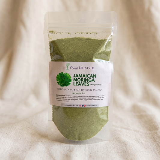 Jamaican Moringa Oleifera Leaf Powder
