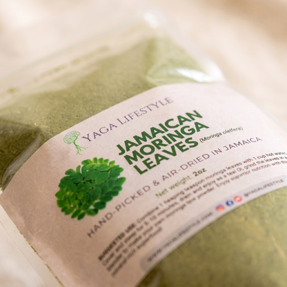 Jamaican Moringa Oleifera Leaf Powder
