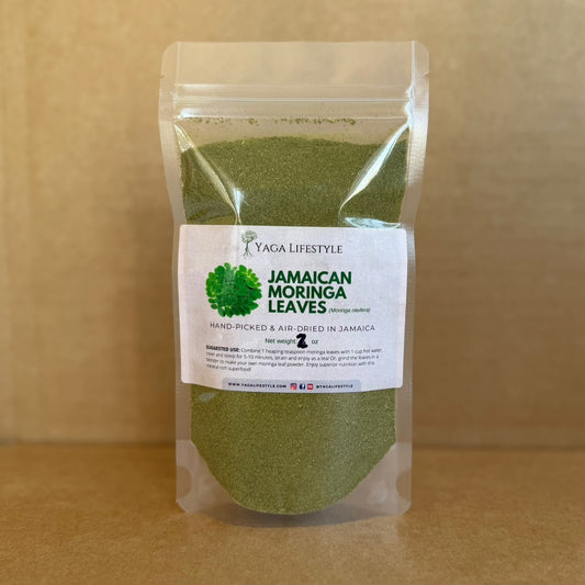 Jamaican Moringa Oleifera Leaf Powder