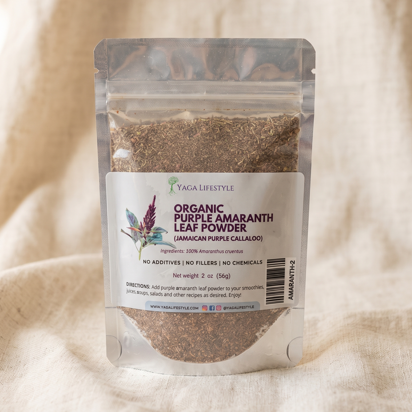 Purple Amaranth Leaf Powder