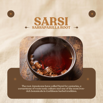Jamaican Sarsaparilla Root (Coarse Powder)