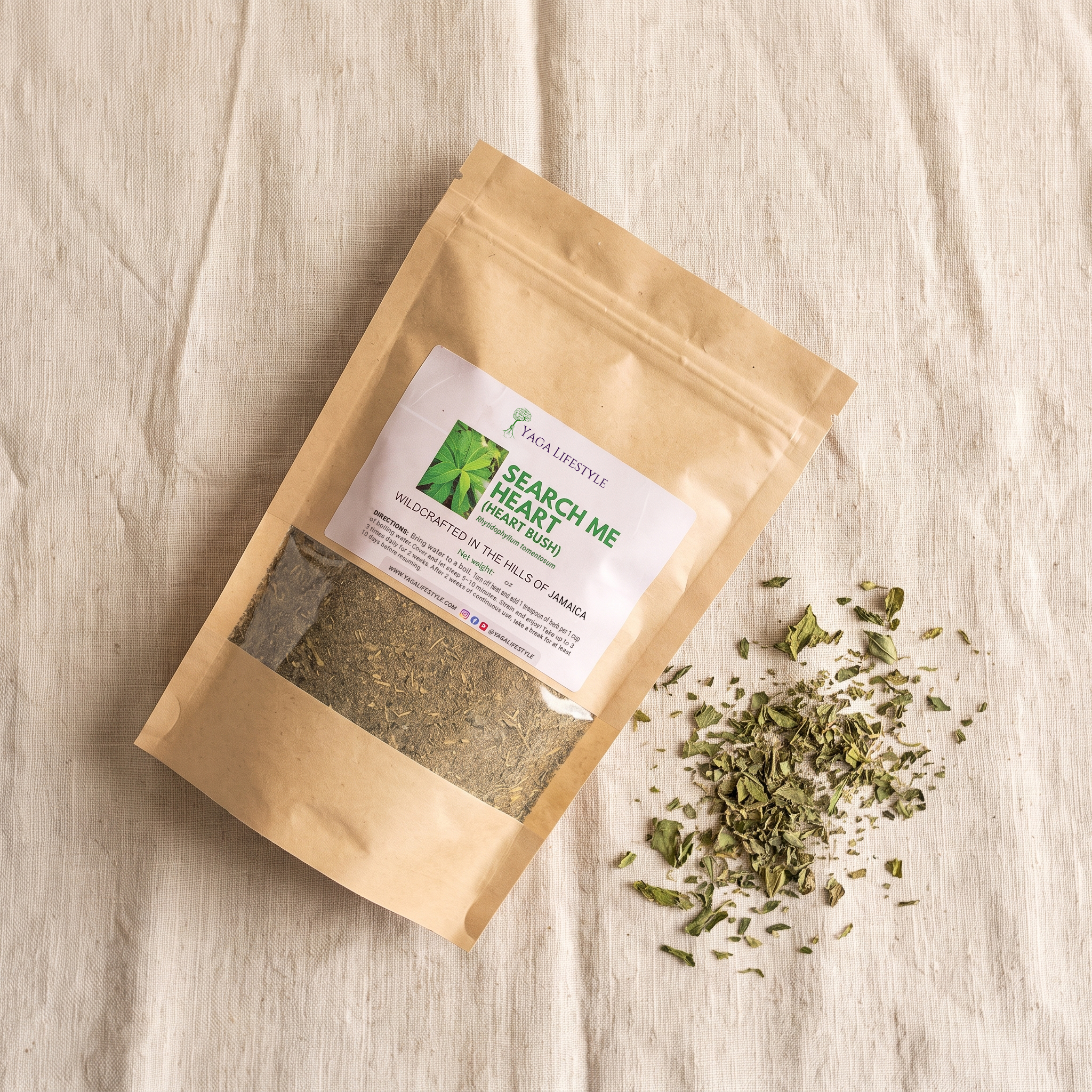 Jamaican Search Me Heart (Heart Bush) 1 oz