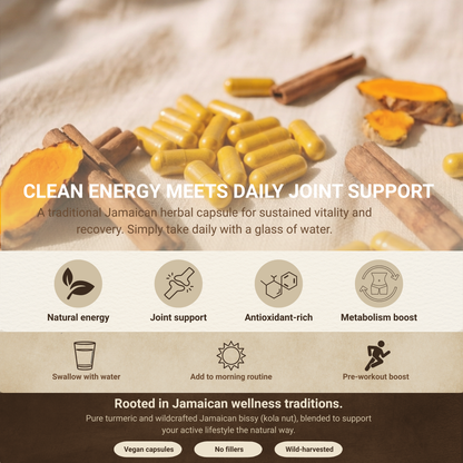 Turmeric Kola Nut (Bissy) Capsules