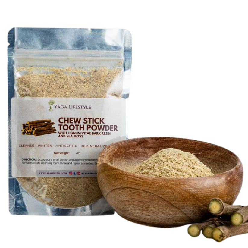 Jamaican Chew Stick Herbal Tooth Powder