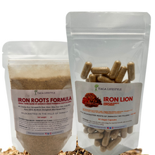 Iron Lion | Jamaican Roots Tonic Supplement with Sarsaparilla, Chaney Root (Cocolmeca), Strongback, Allman Strength